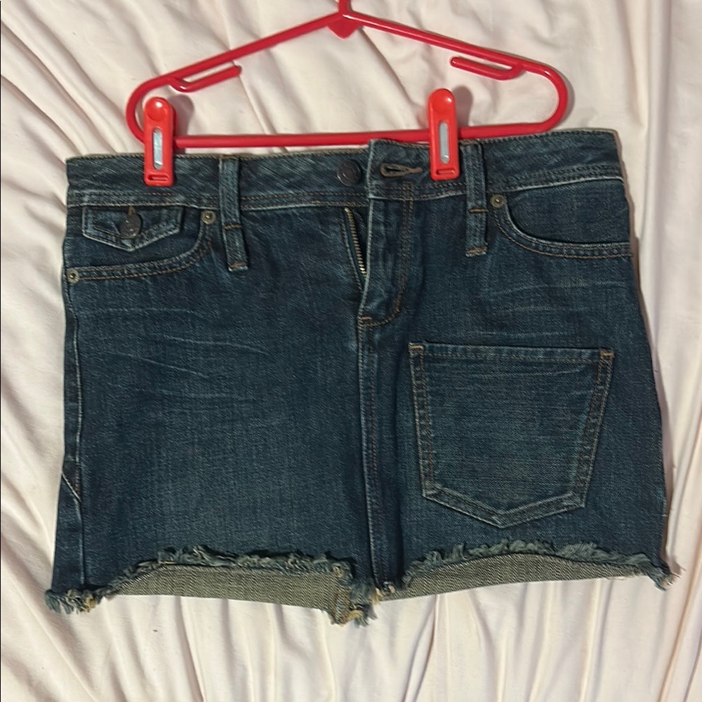 Vintage Denim Ralph Lauren Mini-skirt
